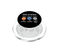 Física Ciencia Natural - Electrón Neutrón Átomos PopSockets PopGrip para MagSafe