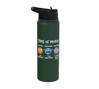Física Ciencia Natural - Electrón Neutrón Átomos Stainless Steel Insulated Water Bottle