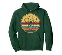 Física Ciencia Natural Retro-Vintage Electrón Neutrón Átomos Sudadera con Capucha