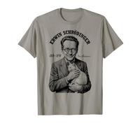 Física cuántica Erwin Schrodinger Cat Equation Science Camiseta