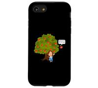 Física Divertida Isaac Newton Gravity es una Mentira Carcasa para iPhone SE (2020) / 7/8