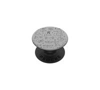 Física Ecuaciones Pizarra Ciencia Matemáticas Arte PopSockets PopGrip Adhesivo