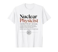 Física Físico Nuclear Camiseta