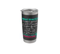 Física Humor - Ecuaciones Complejas Broma Fórmulas Matemáticas Vaso térmico de acero inoxidable de doble pared
