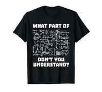 Física Matemáticas Divertido Decir Fórmula complicada Camiseta