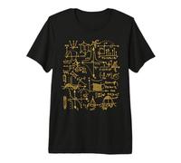 Física Matemáticas Físico Matemático Gráfico de Funciones Camiseta Premium