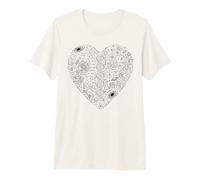 Física Matemáticas Química Biología Ciencias Astronomía Corazón Camiseta Premium