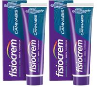 FISIOCREM Cannabis | 60 ml | Crema uso tópico con CBD, Árnica e Hipérico (Paquete de 2)