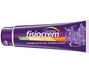 Fisiocrem Solugel - Gel de masaje para cuello, hombros y espalda con Arnica, 250 ml