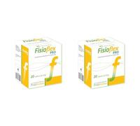 Fisioflex PRO Complemento alimenticio, Frena el desgaste de las articulaciones, Multivitaminas, 20 Sobres (Paquete de 2)