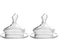 fisiológica tetina de silicona 6m + Caudal medio - Suavinex (Paquete de 2)