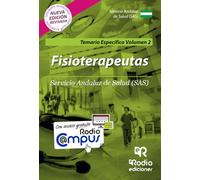 Fisioterapeutas. Servicio Andaluz de Salud (SAS). Temario Específico Volumen 2