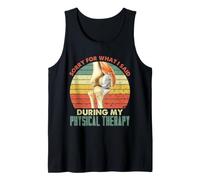 Fisioterapia Humor Cirugía de Rodilla Recuperación Mejórate Camiseta sin Mangas