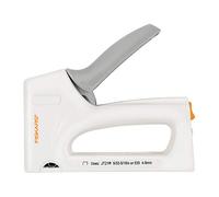 Fiskars 132460-1001 Crafts - Pistola grapadora de precisión, color blanco y gris
