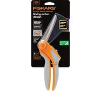 Fiskars 190850 RazorEdge - Tijeras de tela de fácil acción de 8 pulgadas para corte de mesa de acero inoxidable