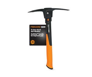 Fiskars 751220-1001 Pro IsoCore - Pico (0,7 kg), Color Naranja y Negro