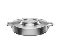 Norden, Sarten para salterar con asas de acero inoxidable, 28cm