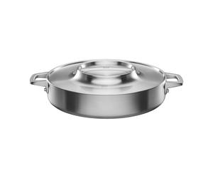 Fiskars Bandeja de horno de acero inoxidable Norden Steel 2023 Ø28 cm