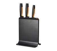 Fiskars Bloque de cuchillos en plástico con 3 cuchillos Functional Form 4 piezas