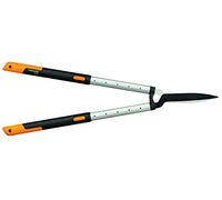 Fiskars Corta Setos telescópico SmartFit™ HS86 | Cuchillas de acero, longitud: 68-93 cm, negro/naranja, HS86, 1013565