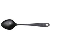 Fiskars Cuchara con Forma Puntiaguda, Essential, Plástico, Longitud: 29,5 cm, Negra, 1079057