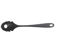 Fiskars Cuchara para pasta, Largo: 28,5 cm, Essential, Plástico, Negro, 1065593