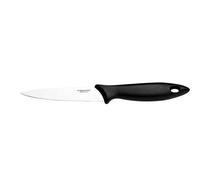 Fiskars Cuchillo de mondar, Essential, Longitud total: 22 cm, Acero inoxidable/Plástico PP, Negro, 1065568