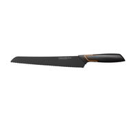Fiskars Cuchillo para pan, Diseño moderno, Longitud total: 35 cm, Acero de calidad/Plástico, Edge, 1003093
