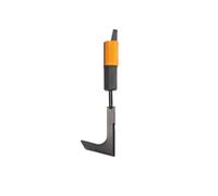 Fiskars Cuchillo raspador para terraza, Deshierbe entre las losas/pavimentos, Cabezal de herramienta QuikFit, Longitud: 25 cm, Cuchilla de acero, Negro/Naranja, QuikFit, 1000687