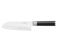 Fiskars Cuchillo Santoku festoneado, Sensei, Longitud total: 29,5 cm