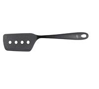 Fiskars Espátula con Bordes Afilados y Cabeza asimétrica, Essential, Plástico, Longitud: 29 cm, Negro, 1079060