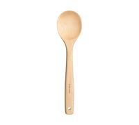 Fiskars Folken Cuchara de cocina, Cuchara de madera para utensilios de cocina con revestimiento, Longitud 29 cm, Madera de arce con certificado FSC, 1075685