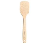 Fiskars Folken Espátula, Espátula para utensilios de cocina con revestimiento, Longitud: 30 cm, Madera de arce con certificado FSC, 1075687