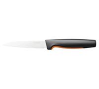 FISKARS Functional Form Cuchillo para pelar, Acero Inoxidable japonés, Plata/Negro/Naranja