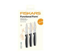 Fiskars Functional Form juego de cuchillos universal Acero inoxidable. 3 piezas