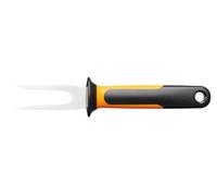 FISKARS Functional Form Tenedor para filetear Pescado, Acero Inoxidable japonés, Plata/Negro/Naranja