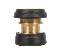 Fiskars Garden 871554-1001 Gilmour - Conector rápido para mujer, color dorado y negro