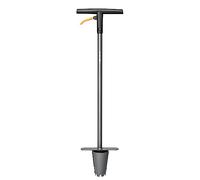 FISKARS Jardinera de bulbos, Ergo, longitud 1 m, Peso 1.95 kg, Acero , plástico, Negro , naranja, 1057078