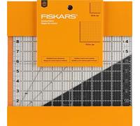 Fiskars® Juego de reglas de costura cuadradas (6.5 x 6.5 pulgadas, 12.5 x 12.5 pulgadas, 2 piezas)
