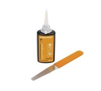 Fiskars Kit de Mantenimiento con Lima de Diamante y Aceite