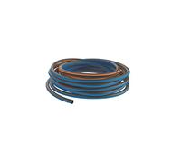 Fiskars Manguera de Jardín S, Serie X, Manguera de Agua para Riego Manual, 13 mm (1/2"), Longitud: 15 m, Conexión universal, Resistente a Rayos UV, Heladas y Torsiones, Azul, 1076044