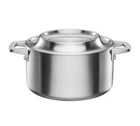 Fiskars Norden Steel Cazuela, 3 l, Apta para todas las placas de cocción