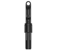 Fiskars OneClick Adaptador para QuikFit, Conector para Unir Mangos OneClick con Cabezales de Herramientas QuikFit, Amplia Compatibilidad, Negro y Naranja, 1080703