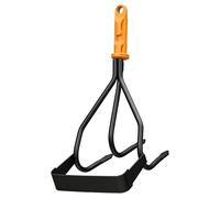 Fiskars OneClick Cultivadora Desmalezadora | Cambio fácil con un solo clic, hoja de acero templado, negro/naranja, 1080685