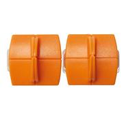 Fiskars Cuchillas de repuesto High Profile TripleTrack Titanium Corte recto 2 uds Naranja (1004677)