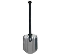 Fiskars Pala de seguridad para coche y camping, Longitud: 70 cm, Peso: 479 g, Pala de aluminio/Mango de material sintético, Negro, 1001574