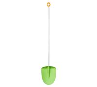 Fiskars Pala MyFirst Fiskars, Para niños, Longitud: 91 cm, Pala de material sintético/Mango de aluminio, Verde/Naranja, 1001420
