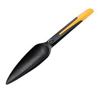 Fiskars Paleta para semillas y plantas, Solid, longitud: 29,8 cm, Peso: 27 g, Plástico, Negro / naranja, 1057641