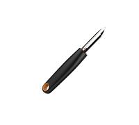 Fiskars Pelador de cuchilla fija, Longitud: 18 cm, Acero/Plástico, Functional Form, Negro/Naranja, 1014418