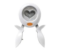 Fiskars - Perforadora de papel extragrande, diseño de corazón (That's Amore)